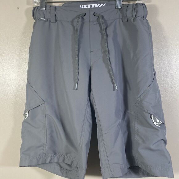 Fox Racing Lined & Padded Stretch Polyester MTB Cycling Shorts Men’s Size 30